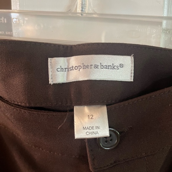 Dressy brown capris - Picture 4 of 4